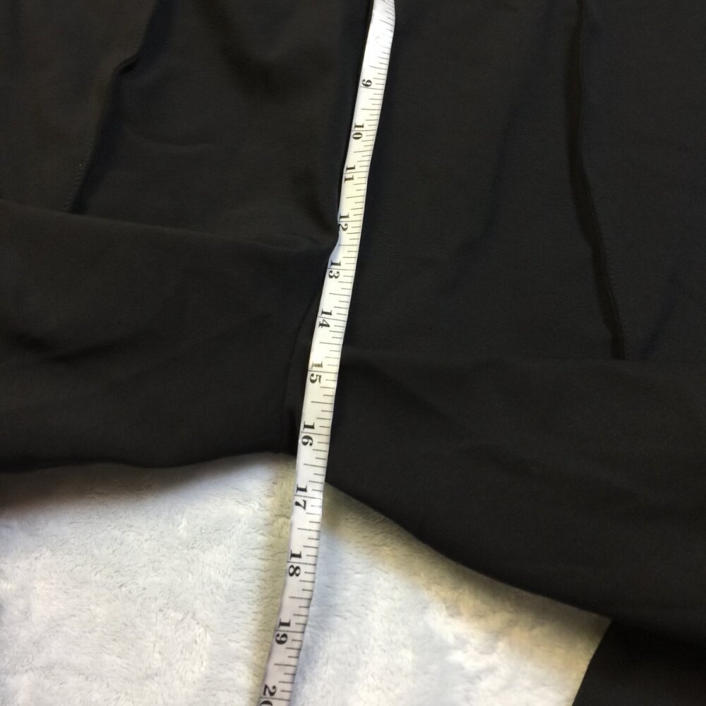 Like new! Lafayette 148 New York Pull On Pants Trousers XXL Womens Black Knit - Picture 8 of 16